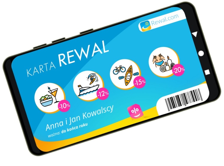Karta REWAL - oszczędzaj na wakacjach