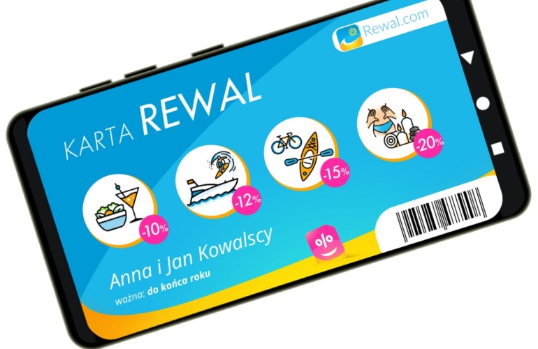 Karta REWAL - oszczędzaj na wakacjach