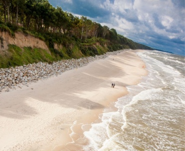 Jedna z plaż w okolicy