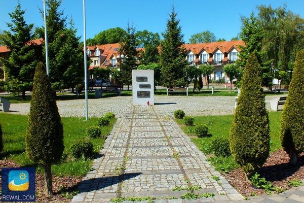Plac Sybiraka przy ulicy Mickiewicza.